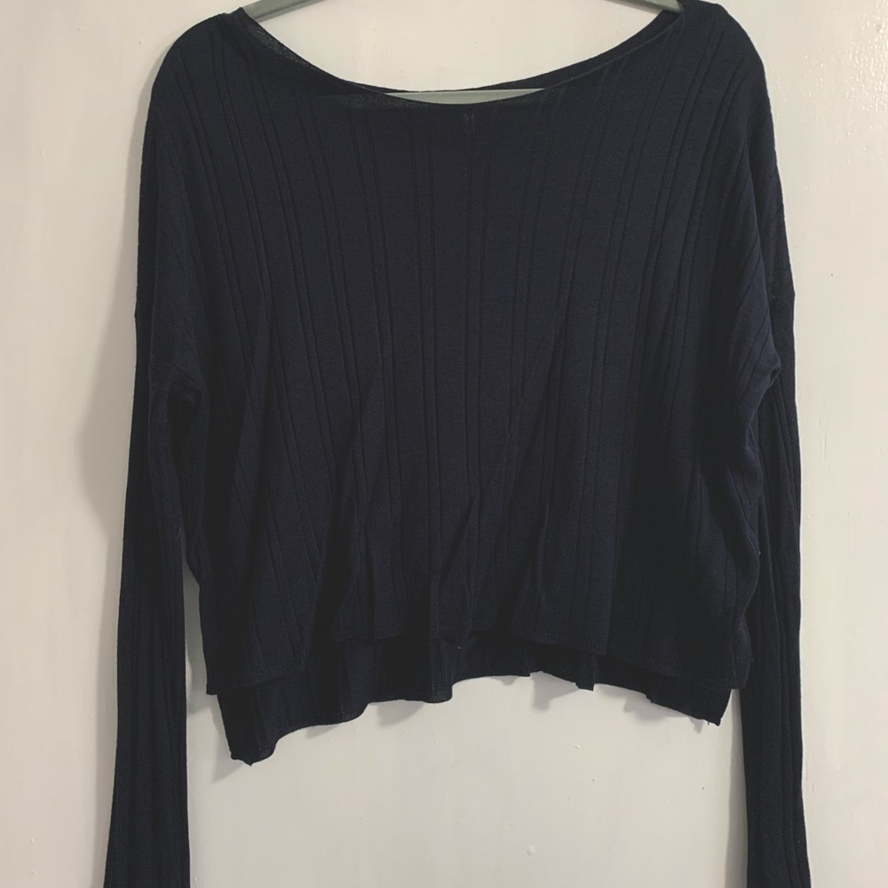 Forever21 Navy Blue Top
